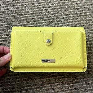 ALDO Women’s Yellow Clutch With Crossbody